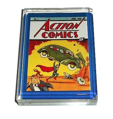 Acrylic Action Comics #1 Superman Desk Top Paperweight , Superhero - n/a, Final Score Products
