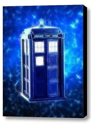 Framed Magical Dr. Doctor Who Tardis 9X11 Art Print Limited Edition w/signed COA