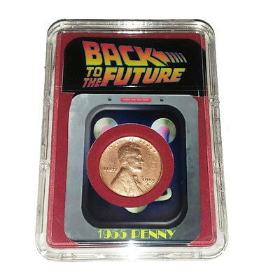Back To The Future Flux Capacitor 1955 Penny Presentation in Display Piece Prop