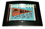 Mini 1950s Chicago Bears Pennant Framed Art Print Display Memorabilia Man Cave , Prints - n/a, Final Score Products
