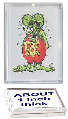 Ratfink Rat Fink Acrylic Executive Display Piece or Desk Top Paperweight , Other - n/a, Final Score Products
