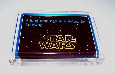 Acrylic Star Wars Executive Desk Top Paperweight