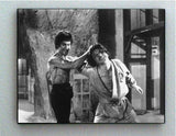 Rare Framed Bruce Lee fighting Jackie Chan Vintage Photo. Giclée Print