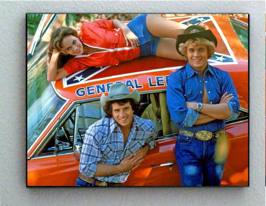 Rare Framed The Dukes of Hazzard Daisy Bo Luke PRESS Photo. Jumbo Giclée Print