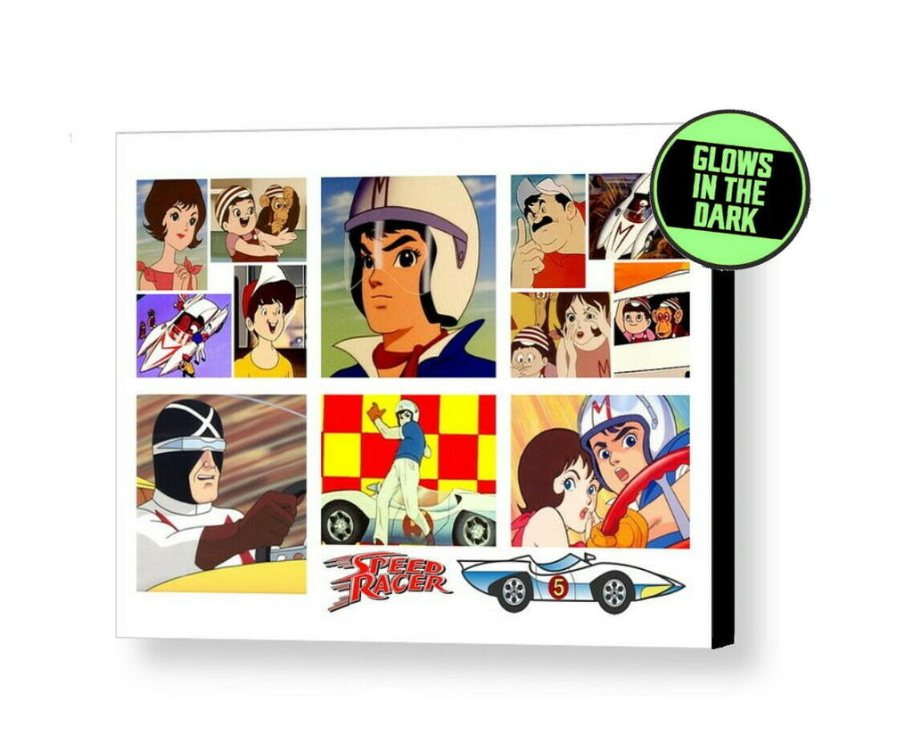 Speed Racer Trixie X Glow-In-The-Dark Collage Display Numbered Limited Edition