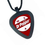 Doctor Dr. Pepper Soda Drink 10 4 2 Pickbandz Real Guitar Pick Necklace