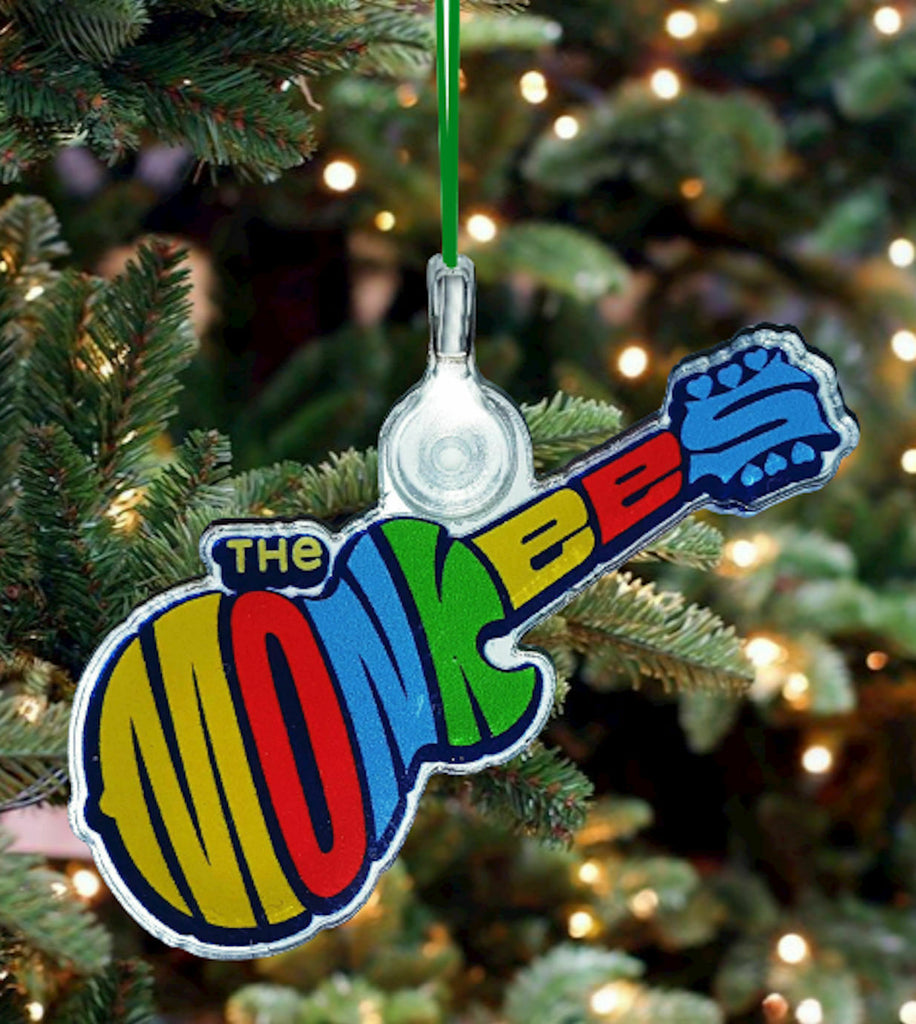 The Monkees Color Mini Logo Promo Holiday Christmas Tree Ornament LIMITED