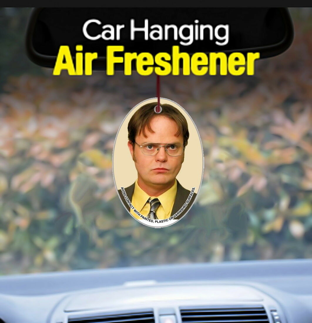 The Office Official Dwight Schrute Promo Car Air Freshener Promo Limited Edition
