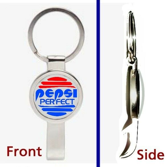 Back To The Future 3 Pepsi Perfect Cola Pendant or Keychain secret bottle opener