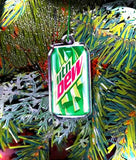 RARE Mini Mountain Mt. Dew Soda Pop Drink Holiday Christmas Tree Ornament