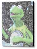 Kermit The Frog Rainbow Connection Song Lyrics Mosaic Framed Limited Edition