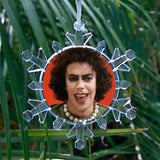 The Rocky Horror Picture Show Snowflke Tim Curry Holiday Christmas Tree Ornament
