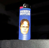 Official Dwight Schrute Dunder Mifflin The Office Disposable lighter.