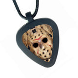 Friday The 13th Jason Mask Pickbandz Mens or Womens Real Guitar Pick Necklace