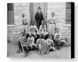 Rare Framed 1899 Morris Brown Black Baseball Vintage Team Photo Giclée Print
