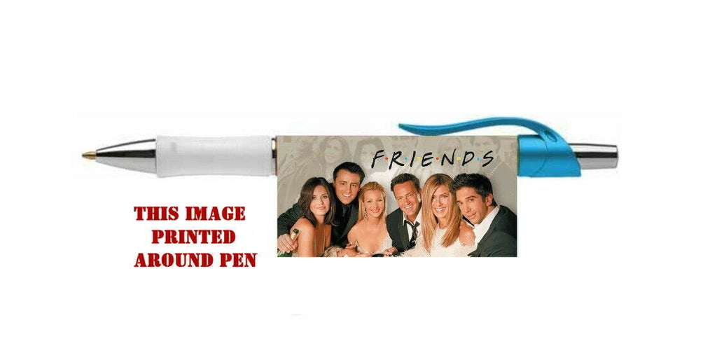 FRIENDS tv show ink pen with Monica Joey Phoebe Chandler Rachel Ross