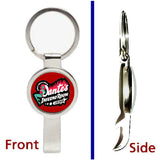 Beetlejuice Dante's Inferno Room Pendant or Keychain silver secret bottle opener