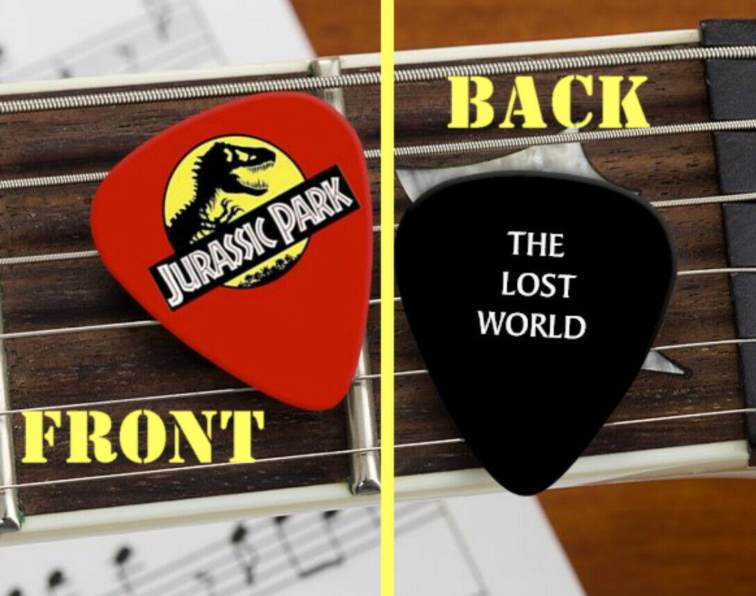 Set of 3 Jurassic Park The Lost World premium Promo Guitar Pick Pic