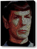 Star Trek Spock Abstact Mosaic AMAZING Framed 9X11 Limited Edition Art w/COA