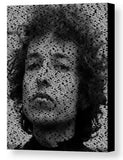 Bob Dylan Song List Incredible Mosaic Framed Print Limited Edition w/COA
