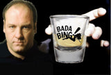 Bada Bing Strip Club Bar Prop The Sopranos TV Show Shot Glass LIMITED EDITION
