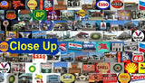 Amazing GULF Gas/Oil old logo sign Montage 1 of only 25