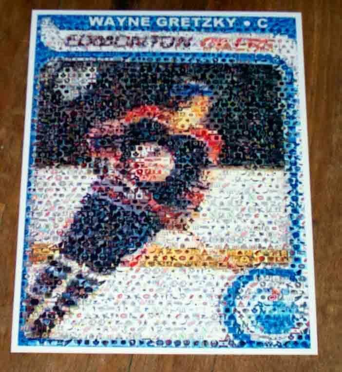 Amazing 1979 80 OPC WAYNE GRETZKY ROOKIE Card Montage