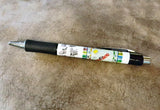Monopoly Pen with black ink shows Game Board and Pieces