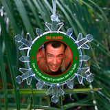 Die Hard John McClane Snowflake Blinking Light Holiday Christmas Tree Ornament