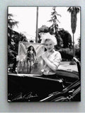 Framed Marilyn Monroe holding Wonder Woman Movie + faux signed Limited Edition