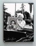 Framed Marilyn Monroe holding Pokemon with faux signed autograph Limited Edition