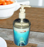 Jaws shark movie Soap / Hand Sani. Refillable Dispenser Not just a label!