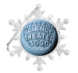Mystery Science Theater 3000 MST3K Snowflake Lit Holiday Christmas Tree Ornament