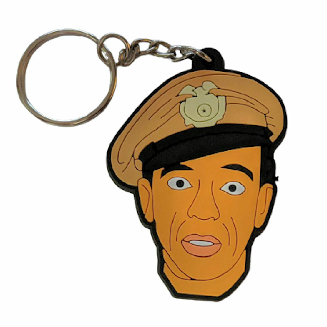 Barney Fife The Andy Griffith Show Rubber Face Keychain Limited Quantity