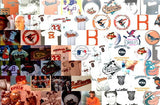 AMAZING Baltimore Orioles vintage bird logo Montage!!!