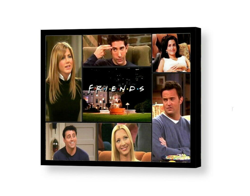 FRIENDS tv show Framed 8.5 X 11 collage display