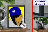 New York Yankees Derek Jeter Canvas Premium Framed Print LIMITED EDITION w/ COA
