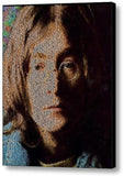 John Lennon Imagine Lyrics Incredible Mosaic Framed Print Limited Edition w/COA
