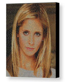 Buffy The Vampire Slayer Episode List Mosaic Framed Print Limited Edition w/COA