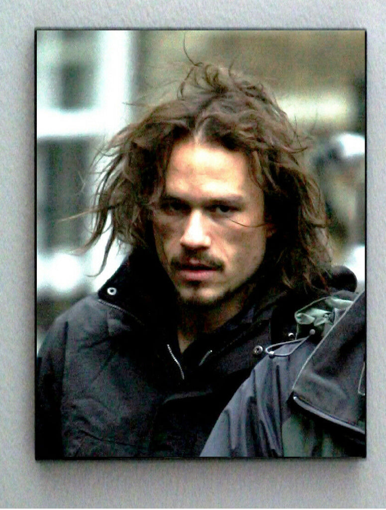 Framed Last Photo Of Joker Movie Star Heath Ledger Photo. Jumbo Giclée Print