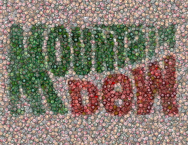 Amazing Mountain Dew Bottlecap mosaic print COOOL