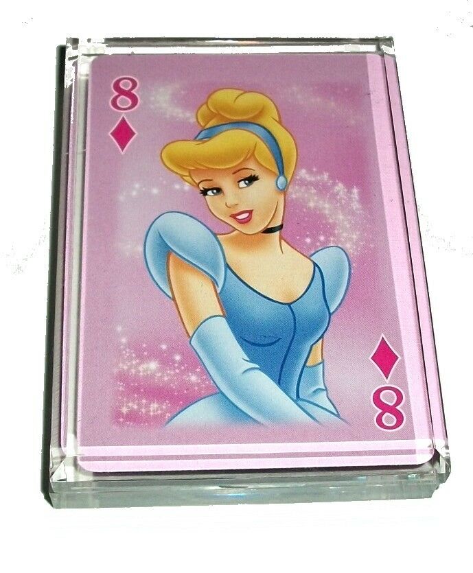 Disney Princess Cinderella Acrylic Executive Desk Top Paperweight