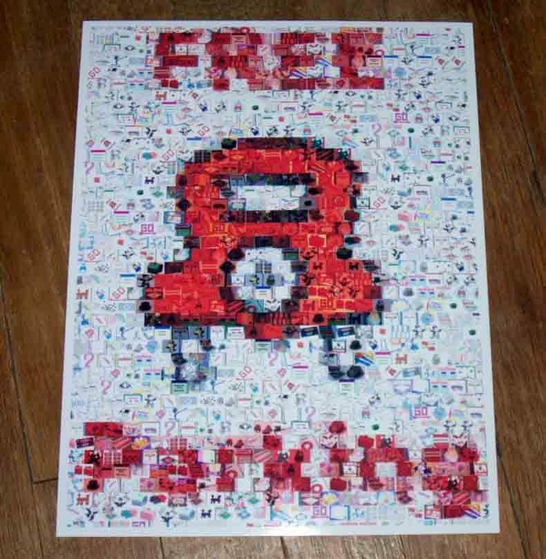 Amazing Monopoly FREE PARKING sign poster Montage