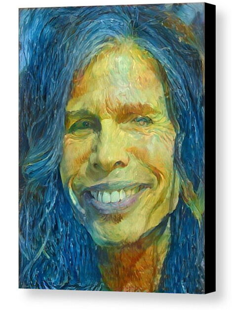 Framed Steven Tyler Abstract 9X11 Art Print Limited Edition w/signed COA