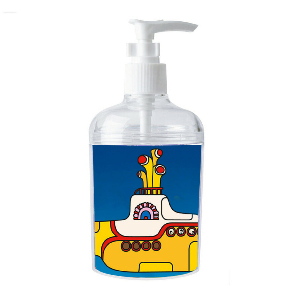 Yellow Submarine The Beatles Soap / Hand Sani. Refillable Dispenser Not a label!