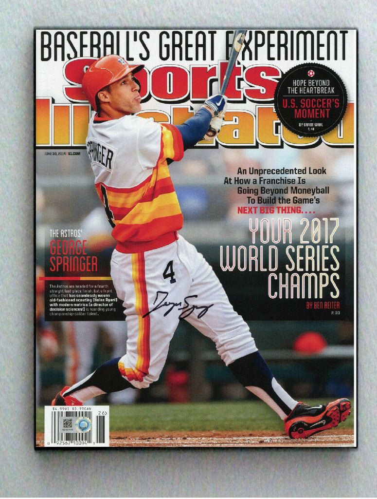 Framed Houston Astros 2014 Sports Illustrated Cover 2017 World Series Prediction