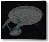 TOS Star Trek Episode List Mosaic AMAZING Framed 9X11 Limited Edition Art w/COA