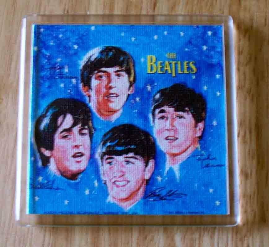 The Beatles Lunchbox circa 1964 Coaster 4 X 4 inches