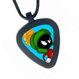 Marvin The Martian Pickbandz Mens or Womens Real Guitar Pick Necklace