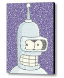 Futurama Bender Quotes Mosaic INCREDIBLE Framed 9X11 Limited Edition Art w/COA
